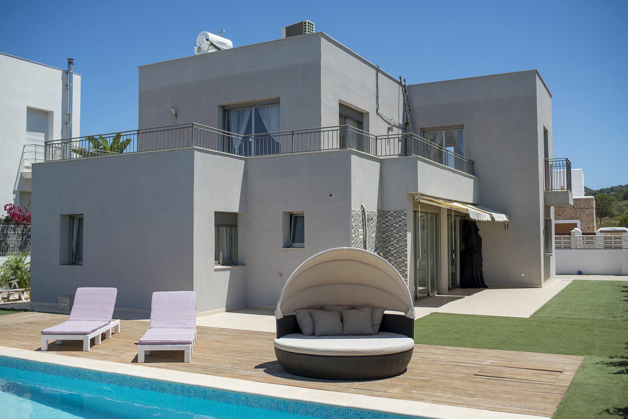 Villa Can Ramon Santa Eularia des Riu Luaran gambar
